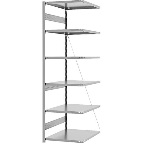 eurokraft pro, Rayonnage emboîtable, version mi-lourde, simple (1/5)