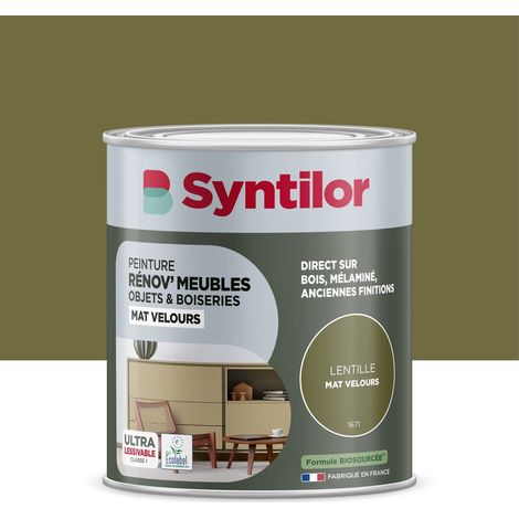 Vernice SYNTILOR per il restauro di mobili e oggetti, effetto velluto, 1 litro. SYNTILOR (1/5)