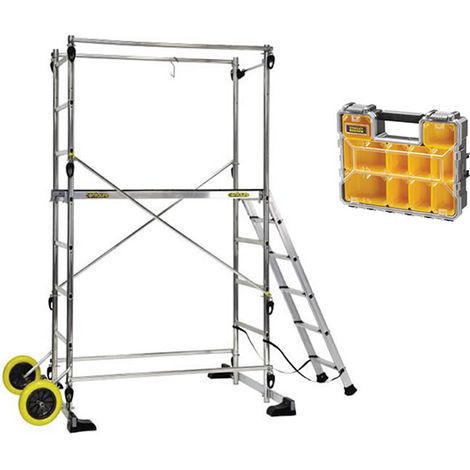 Gartengerüst - Plattformlänge 1.30m + Organizer - 209700-ORGANISA