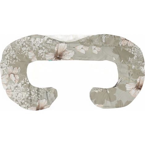 Fodera per cuscino per gravidanza BabyUniverse, tipo C, 100% cotone - Ibisco