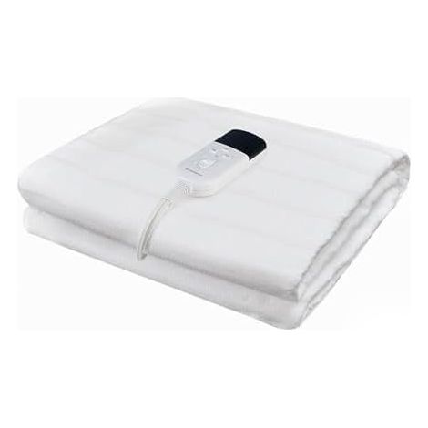 Couverture chauffante électrique minuterie Tapis Chauffant Grande Taille 160 130cm 220V Matelas Chaud Hiver Chauffage de lit (1/5)