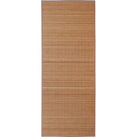 Maison Exclusive - Tapis en bambou marron à latte rectangulaire 120 x 180 cm (1/5)