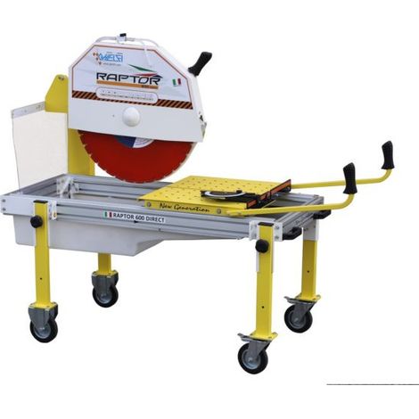 GHELFI RAPTOR 600 DIRECT macchina da taglio 3,4 HP MONOFASE