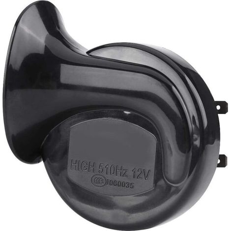 Snail Air Horn, 12V Loud Speaker Snail Air Horn Siren Universal Waterproof 110dB 510HZ Loud Shaped Electric Air Horn for Motorcycle Truck Car