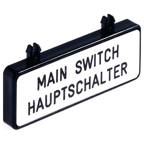 Siemens 3LD9286-1A Zusatzschild 10 St.