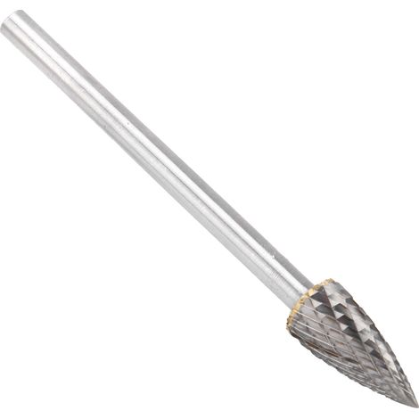 Lime rotative en acier tungstène pour moulage et usinage industriel, 6 x 12 x 25 x 100 mm, lot unique (1/5)