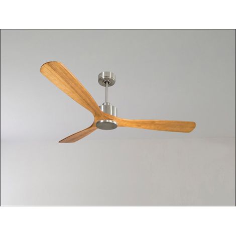 Modulo de KlassFan - Ventilateur de plafond avec Lumière blanc bois rouge idéal de 25 à 40 m  KLDC4P5RW132L1Wi (1/5)