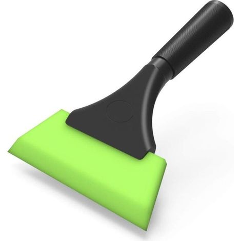 1 Pièce Grattoir en Caoutchouc de Silicone pour l’Installation de Teinte de Fenêtre en Vinyle, Fenêtre de Douche et Miroir en Verre (Vert) (1/5)
