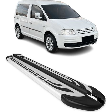 Marchepieds Latéraux pour VW Caddy 2003 à 2020, Marchepied latéral de Voiture en Aluminium, 2 Pcs (1/5)