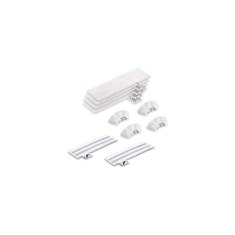 Kit d'accessoires pour nettoyeurs vapeur Kärcher Easyfix SC2 SC3 SC4 SC5, comprenant une housse de nettoyeur vapeur en microfibre. (1/5)