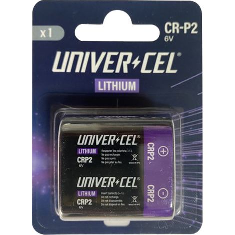 Pila de litio Cr-p2 6v