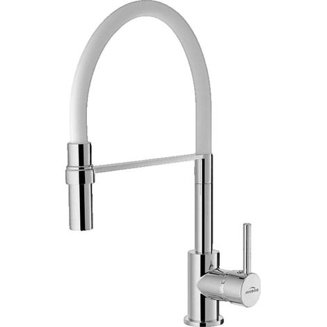 Invena Kameleon Küchenarmatur Weiß modernes Design