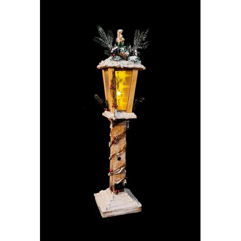Christmas Wooden Lamp Post - 191985CM (1/5)