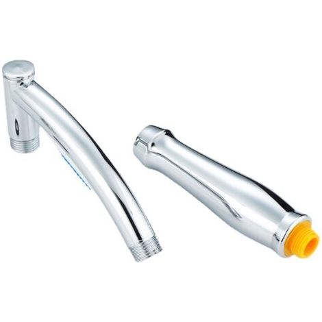 Bras de Douche Extension 31CM Rallonge Bras de Douche en ABS Rallonge pour Pommeau de Douche Étanche Tuyau de Douche Extension Bras de Support