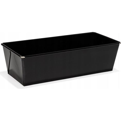 Patisse Molde para pan negro 33x15x9,5 cm antiadherente