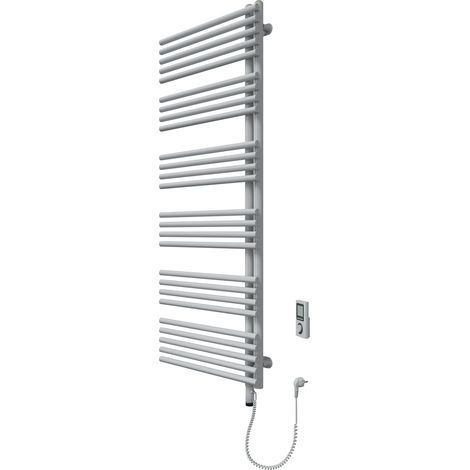 SCHÖNER WOHNEN-Kollektion Design-Heizkörper CELIA inklusive Heizstab 5 und Befüllung, 151 x 60 cm, Weiß, Version Rechts