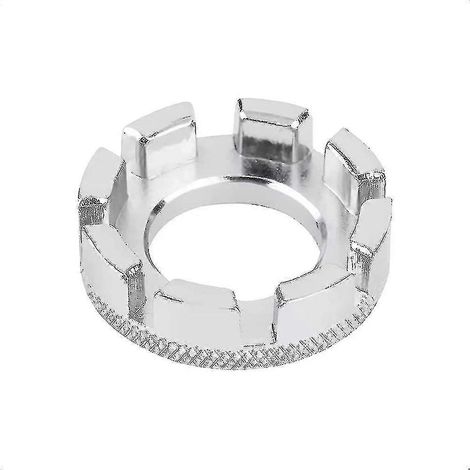 Clé à rayons de vélo (lot de 10), outil pour rayons, 6 tailles, acier trempé, clé en croix 8 voies (1/5)