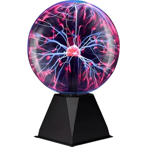 Boule plasma de 12,7 cm (5 pouces), tactile et sonore, USB, pour chambre d'enfant, chambre à coucher, cadeau de Noël (1/5)