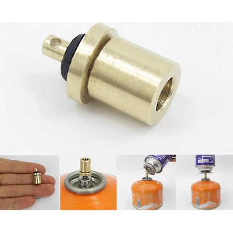 Convertisseur pour réchaud à gaz de camping, adaptateur pour brûleur à gaz et cartouche de gaz, accessoire pour réchaud de pique-nique extérieur, adaptateur de recharge de propane, réchauds de cuisine (1/5)