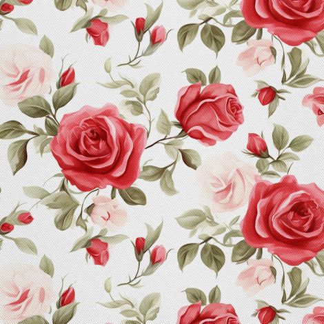 Tela decorativa para exteriores Oxford - Estampado floral - DX2124 (1/5)