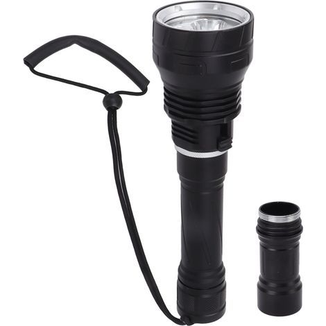 IPX8 Waterproof Diving Flashlight, 100,000 lm, Professional, 100m Underwater Torch (1/5)