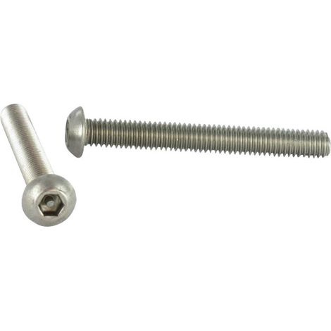 Vis métaux Inviolable BHC+TETON M4X20 Inox A2-30 pièces (1/4)