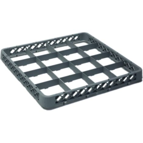 Extension casier lave-vaisselle - 500x500x40mm - 16 verres Ø113mm - Saro