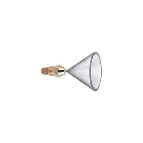Gicleur chauffage central 80° – Débito 0,6 gal/h – Répartition creuse pour fioul – Reemplazar Steinen H, Monarch PL, Hago H
