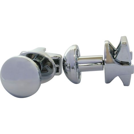 SOMATHERM FOR YOU - B21811B - O ganci per asciugamano asciutto Chrome - tubo tondo per la vite