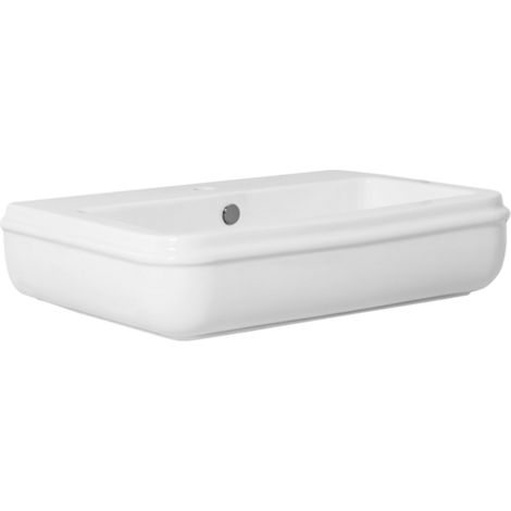 Lavabo Charme sospeso/appoggio cm. 68x46 monoforo in ceramica