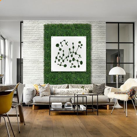 NANOTECH - Pannello in PVC traforato - Parasole - Colore: bianco - Misura: 48x48 cm (1/3)