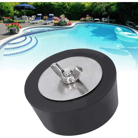 Bouchon d'hivernage, Extension en Caoutchouc de Piscine pour Accessoires de raccord d'hiver de tuyauterie de Piscine 63 mm (1/5)