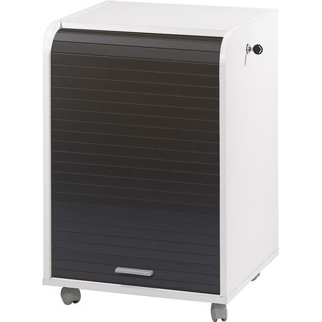 Caisson de bureau à rideau mobile H 65 cm Argo (1/2)