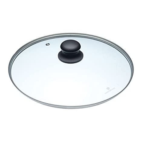 KitchenCraft MasterClass Coperchio de Vetro de Sostituzione de Progettato per adattarsi a tutte le pentole e padelle, 28 cm (1/4)