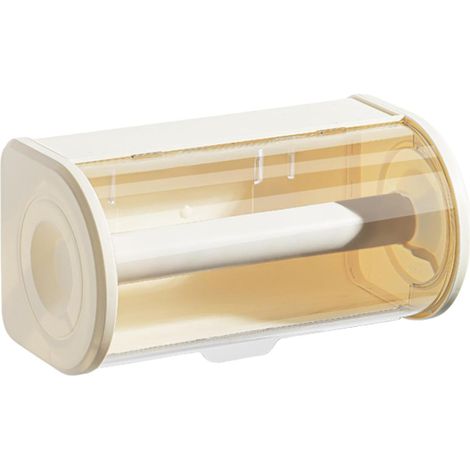 Kitchen Paper Towel Holder, Wall Mounted Tissue Distributeur Napkin Roll Holder, Paper Towel Rack with Lid and Napkin Holder for Organized Kitchen and Dining Spaces (1/5)