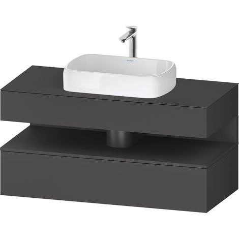 Duravit Collection One Meuble sous-vasque sur console, 1 tiroir,