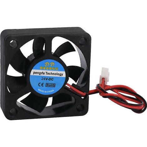 Kühlventilator für den Hot-End-Extruder von 3D-Druckern, kompatibel mit 24V 12V 5V, Modell 5015, effiziente Kühlung, Ersatzteil.