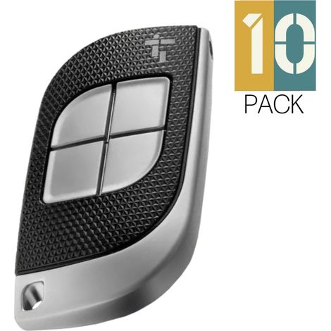 TTS44FKS Télécommande Code Fixe 4 Boutons 433 MHz CAME Pack de 10