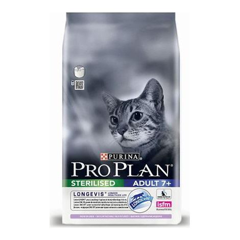 Purina Pro Plan Cat Sterilised Senior 7+ Longevis Tacchino - Sacco 1,5 Kg -