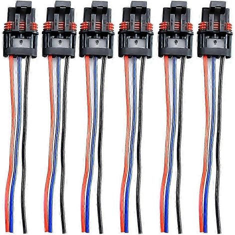 Lot de 6 connecteurs d'alimentation Pulse pour faisceau de câblage de barre d'impulsion pour RZR General XP 1000 2018-2025 fdq (1/5)