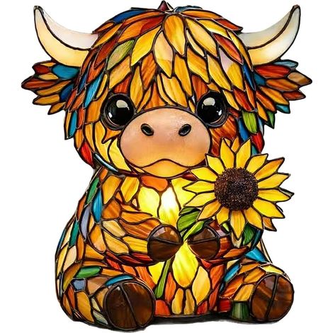 Lampe Vache Veilleuse En Forme De Vache À Ambiance Chaude (1/5)