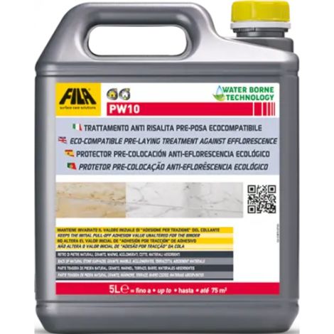 PW10 - Protector Pre-Colocación Anti-Eflorescencias Ecológico / Palet 21 Cajas 4 un 5 L / Antimanchas