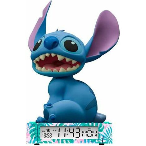 Roline Lampe 3D Stitch mit Alarm und LED-Nachtlicht