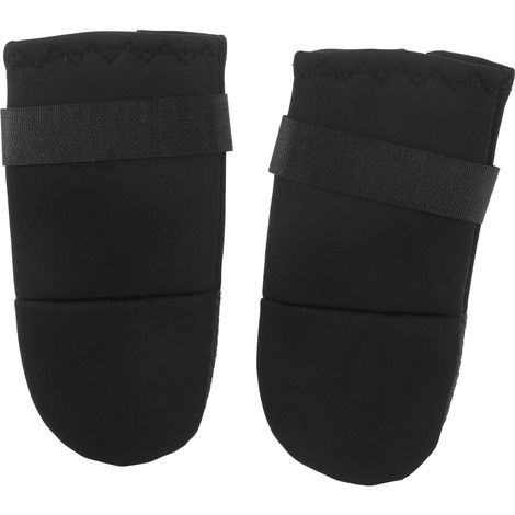 Bottes pour chiens, 2 pièces, chaussures pour chiens de différentes tailles, avec deux sangles réglables, semelle antidérapante M (1/5)