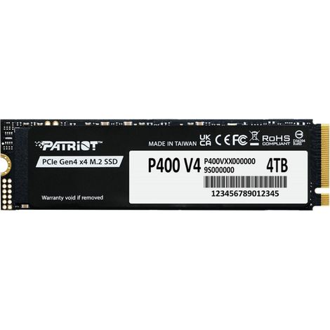 SSD Patriot P400 V4 4TB M.2 2280 PCI-E x4 Gen4 NVMe (1/5)