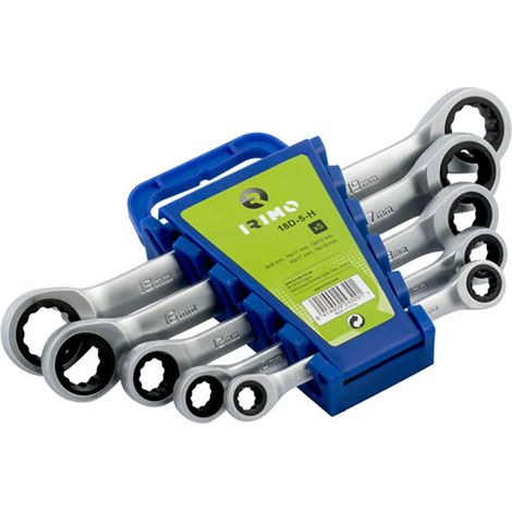 Chiavi e bussole irimo 8-19 mm star ratchet spanner set design angolato meccanismo a cricchetto