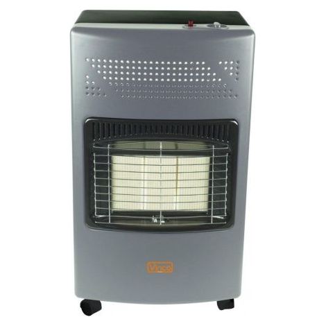 STUFA A GAS VINCO 4.2KW GRIGIO SCURO BASSO CONSUMO 3 REGOLAZIONI TERMICHE