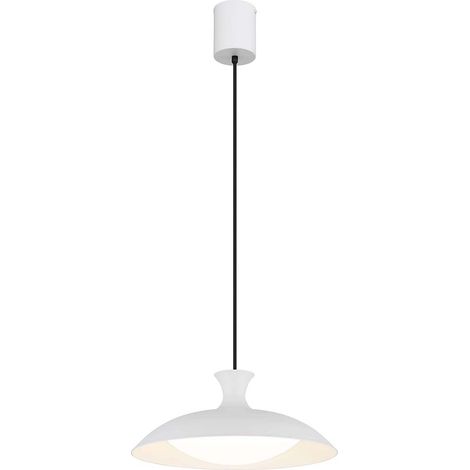 Hängelampe Pendellampe Wohnzimmerlampe weiß CCT Memory 1 flammig LED H 150 cm
