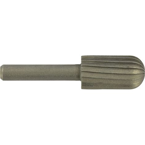 Tivoly • Rape sur tige bout ogive Ø 12mm queue 6mm • Pour perceuse-visseuse • Acier HCS haute teneur en carbone • Adapté au travail de tout type de bois