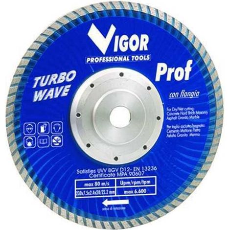 Dischi Diamantati Turbo-Wave Ø mm.230